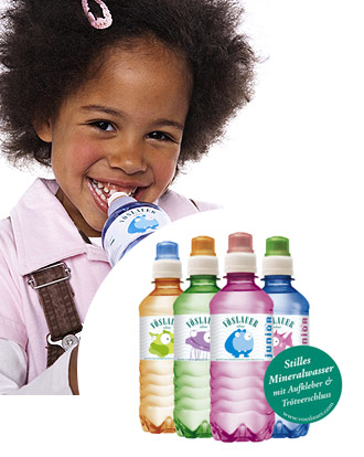 väterzeit Produkttest - Mineralwasser Vöslauer Junior