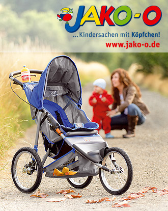 väterzeit Produkttest - Dreirad-Buggy von JAKO-O