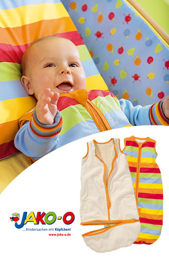 väterzeit Produkttest - Ganzjahres-Schlafsack von JAKO-O