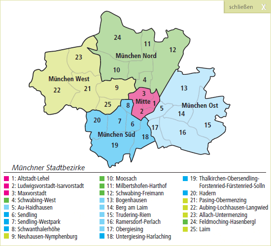 Karte München